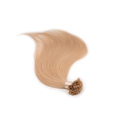 U-Tip Keratin Bond Hair Extension Classic Ash Blonde 40cm (Color #24) – U-Tip Keratin Bond Hair Extension – HairExtensionShop.ie
