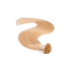 U-Tip Keratin Bond Hair Extension Classic Bleach Blonde 40cm (Color #613) – U-Tip Keratin Bond Hair Extension – HairExtensionShop.ie