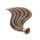 U-Tip Keratin Bond Hair Extension Classic Highlighted Medium Brown-Light Bleach Blonde 40cm (Color #6/60) – U-Tip Keratin Bond Hair Extension – HairExtensionShop.ie