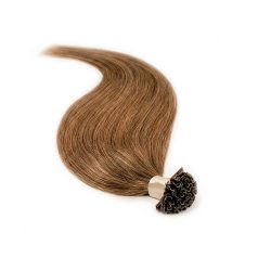 U-Tip Keratin Bond Hair Extension Classic Golden Brown 50cm (Color #10) – U-Tip Keratin Bond Hair Extension – HairExtensionShop.ie