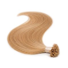 U-Tip Keratin Bond Hair Extension Classic Golden Blonde 50cm (Color #16) – U-Tip Keratin Bond Hair Extension – HairExtensionShop.ie