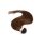 U-Tip Keratin Bond Hair Extension Classic Medium Brown 50cm (Color #6) – U-Tip Keratin Bond Hair Extension – HairExtensionShop.ie