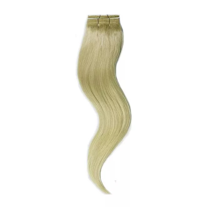 Remy Weft Hair Extension Ash Blonde 50cm (Color #24)