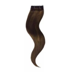 Remy Weft Hair Extension Dark Brown 50cm (Color #4)
