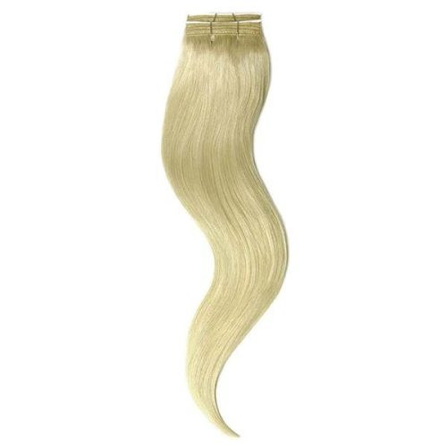 Remy Weft Hair Extension Bleach Blonde 50cm (Color #613)