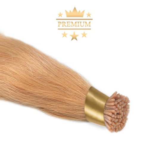 Virgin I-TIP Premium Hair Extension Medium Blonde 50cm (Color #14)