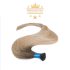 Virgin I-TIP Premium Hair Extension Ombre Dark Brown to Light Blonde 50cm Colour #4/24 - Micro Ring Hair Extension for Natural Length and Volume