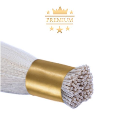 Virgin I-TIP Premium Hair Extension ASH Light Bleach Blonde 50cm (Color #60ASH)