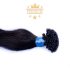 Premium U-Tip Hair Extension Natural Black 60cm Colour #1B - Nail Tip Keratin Bonding Hair for Salon-Length Results