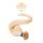 Premium U-Tip Hair Extension Ash Light Platinum Blonde 60cm Colour #60ASH - Nail Tip Keratin Bonding Hair for Salon-Length Results