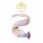 Premium U-Tip Hair Extension Platinum Blonde 60cm Colour #613 - Nail Tip Keratin Bonding Hair for Salon-Length Results