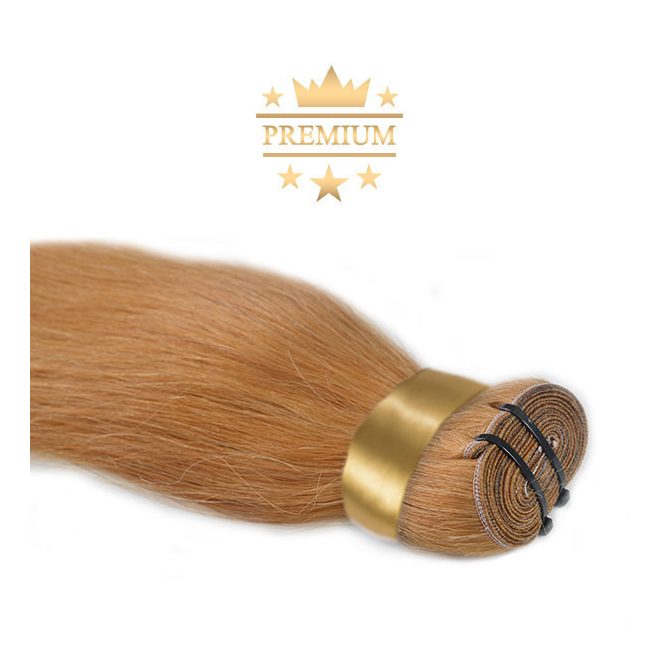 Virgin Weft Premium Hair Extension Medium Blonde 50cm (Color #14)