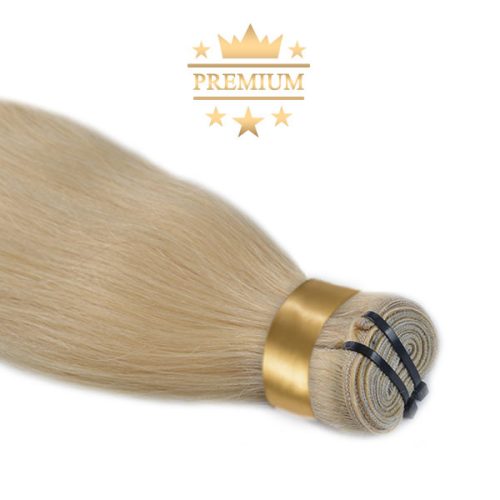 Virgin Weft Premium Hair Extension Ash Blonde 50cm (Color #24)