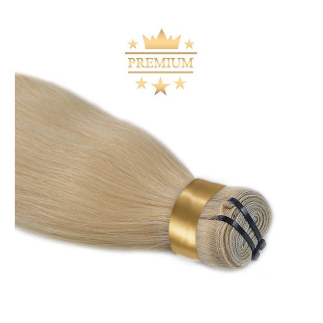 Virgin Weft Premium Hair Extension Ash Blonde 70cm (Color #24)